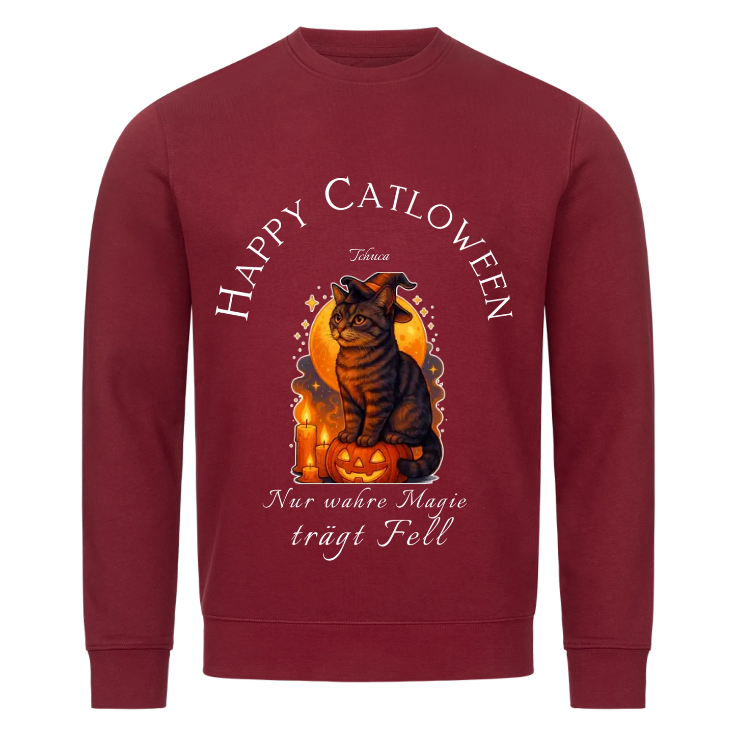 Happy Catloween Hexe Bio Sweatshirt
