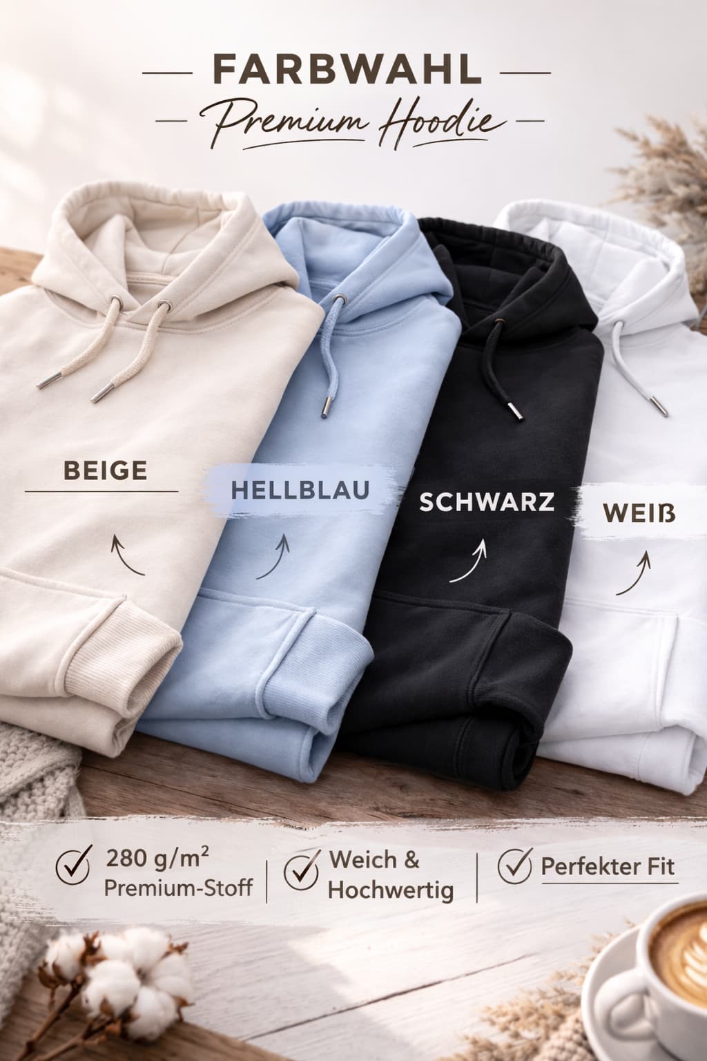 Love | Purr | Repeat & Name - Premium Hoodie