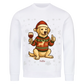 Weihnachtshund Premium Sweatshirt - Eigenes Bild
