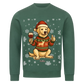 Weihnachtshund Premium Sweatshirt - Eigenes Bild
