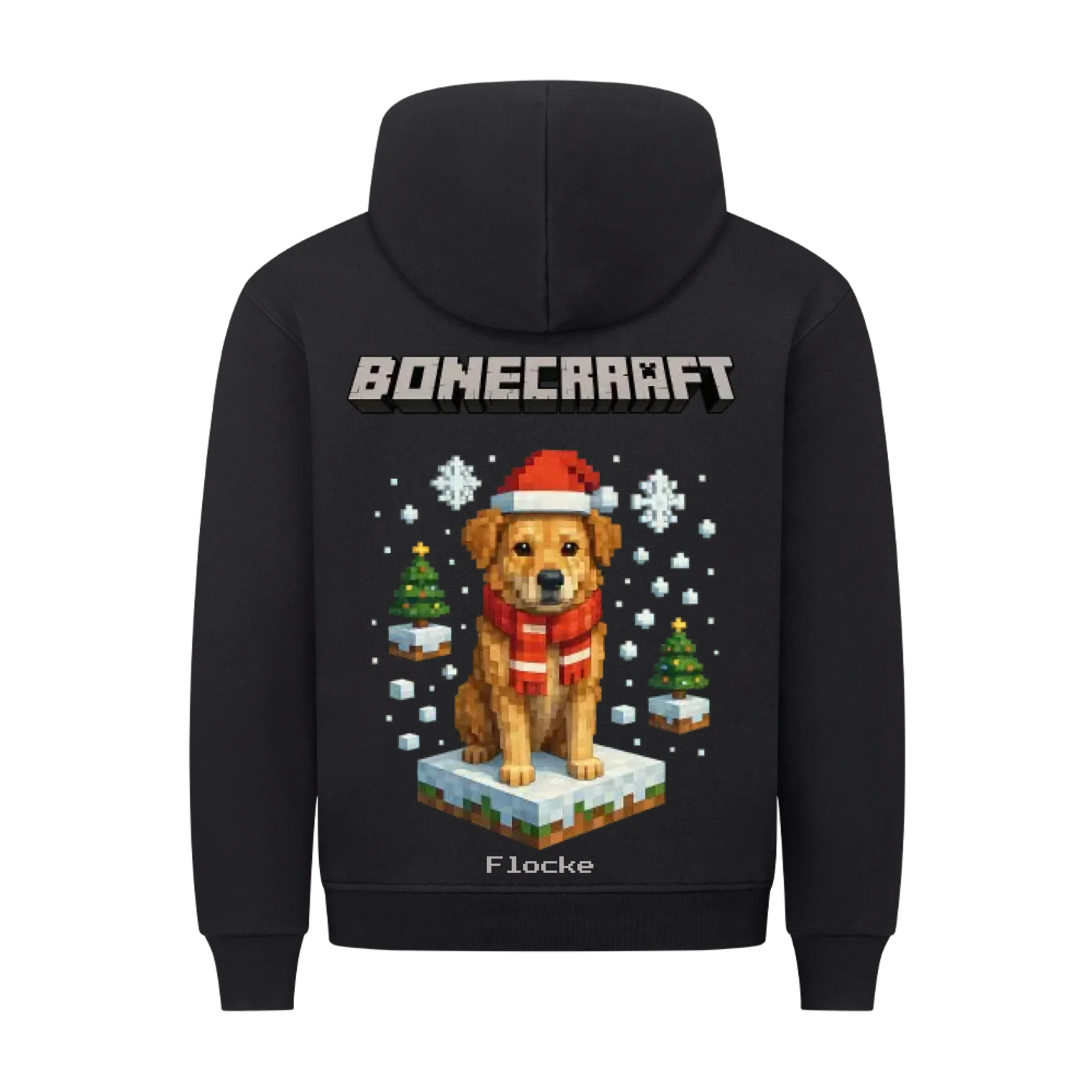 Bonecraft Winter Edition - Hunde - Individuelles Premium Hoodie (Unisex)