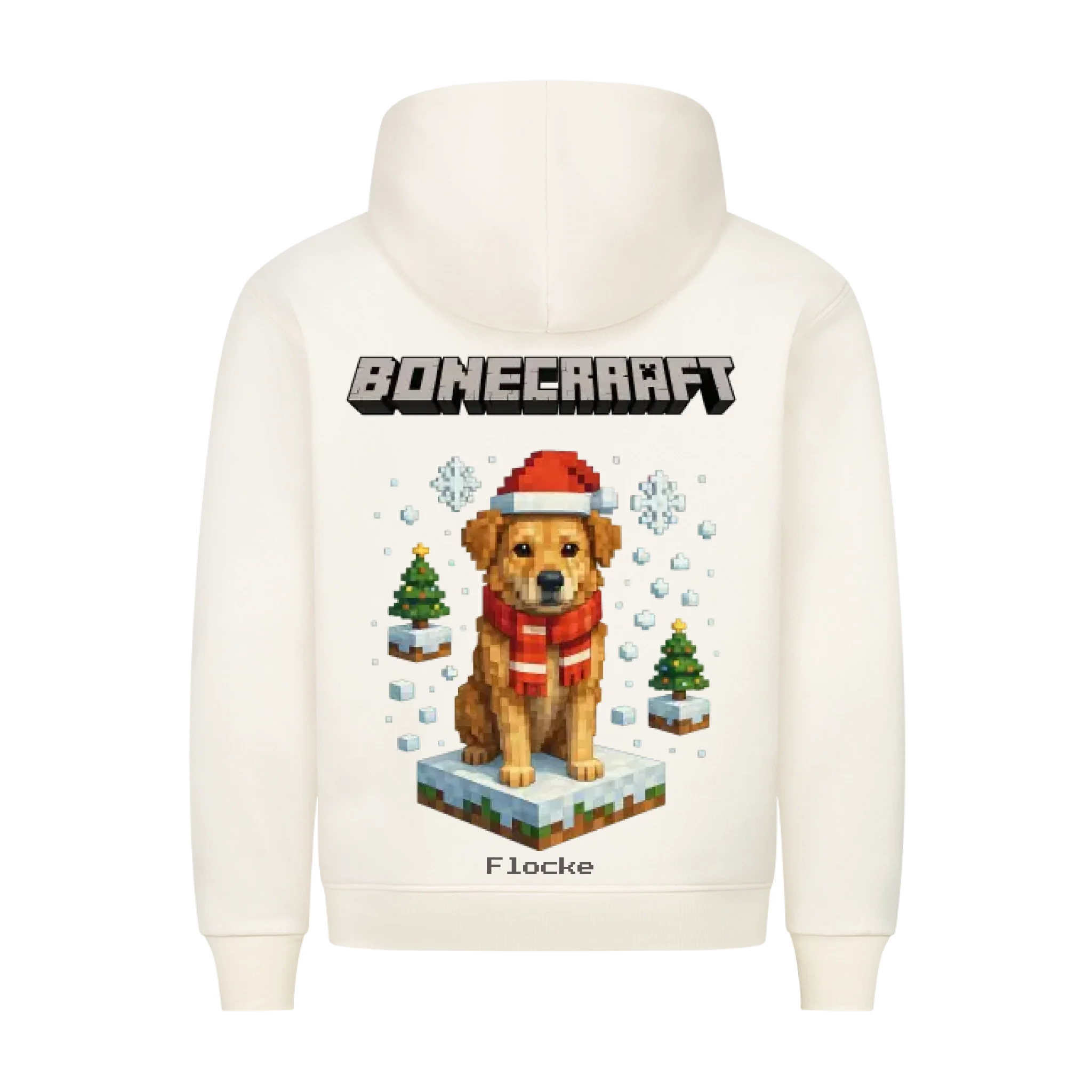Bonecraft Winter Edition - Hunde - Individuelles Premium Hoodie (Unisex)