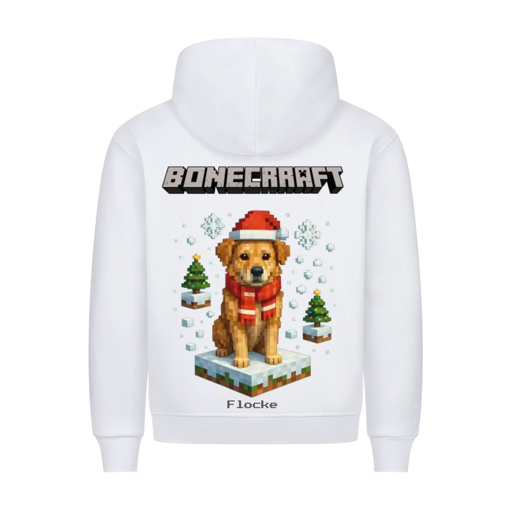 Bonecraft Winter Edition - Hunde - Individuelles Premium Hoodie (Unisex)