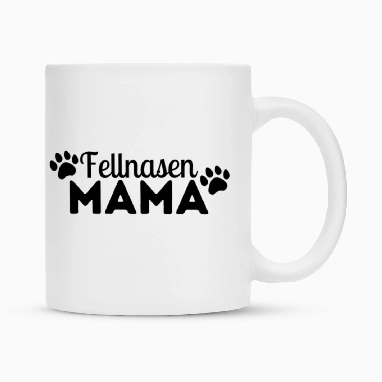 Fellnasen Mama Katze Tasse - Eigenes Bild + Name