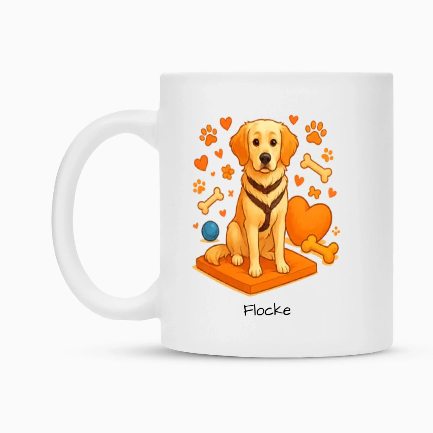 Fellnasen Mama Hund Tasse  - Eigenes Bild + Name