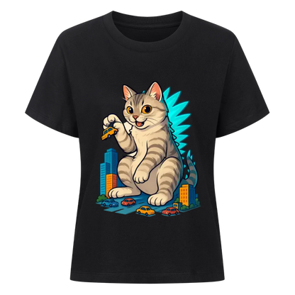 Catzilla - Individuelles Premium T-Shirt - Eigenes Bild