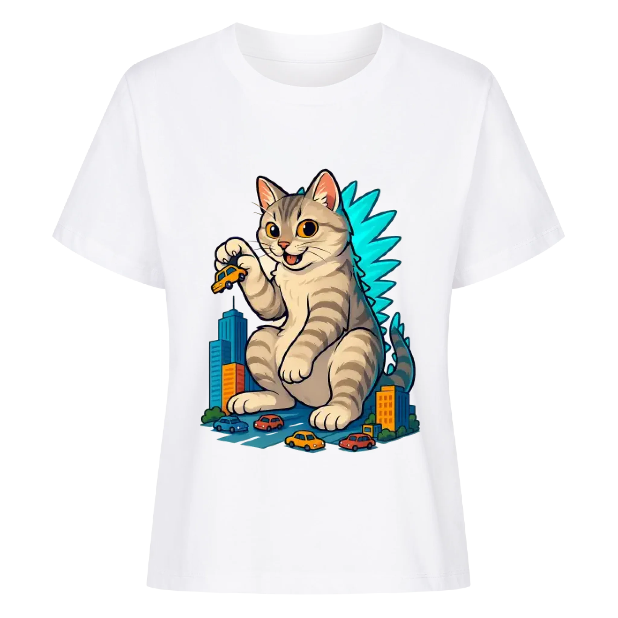 Catzilla - Individuelles Premium T-Shirt