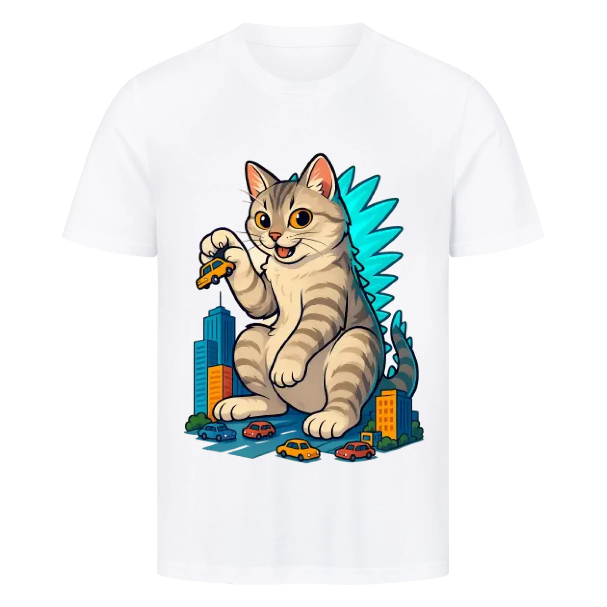 Catzilla - Individuelles Premium T-Shirt