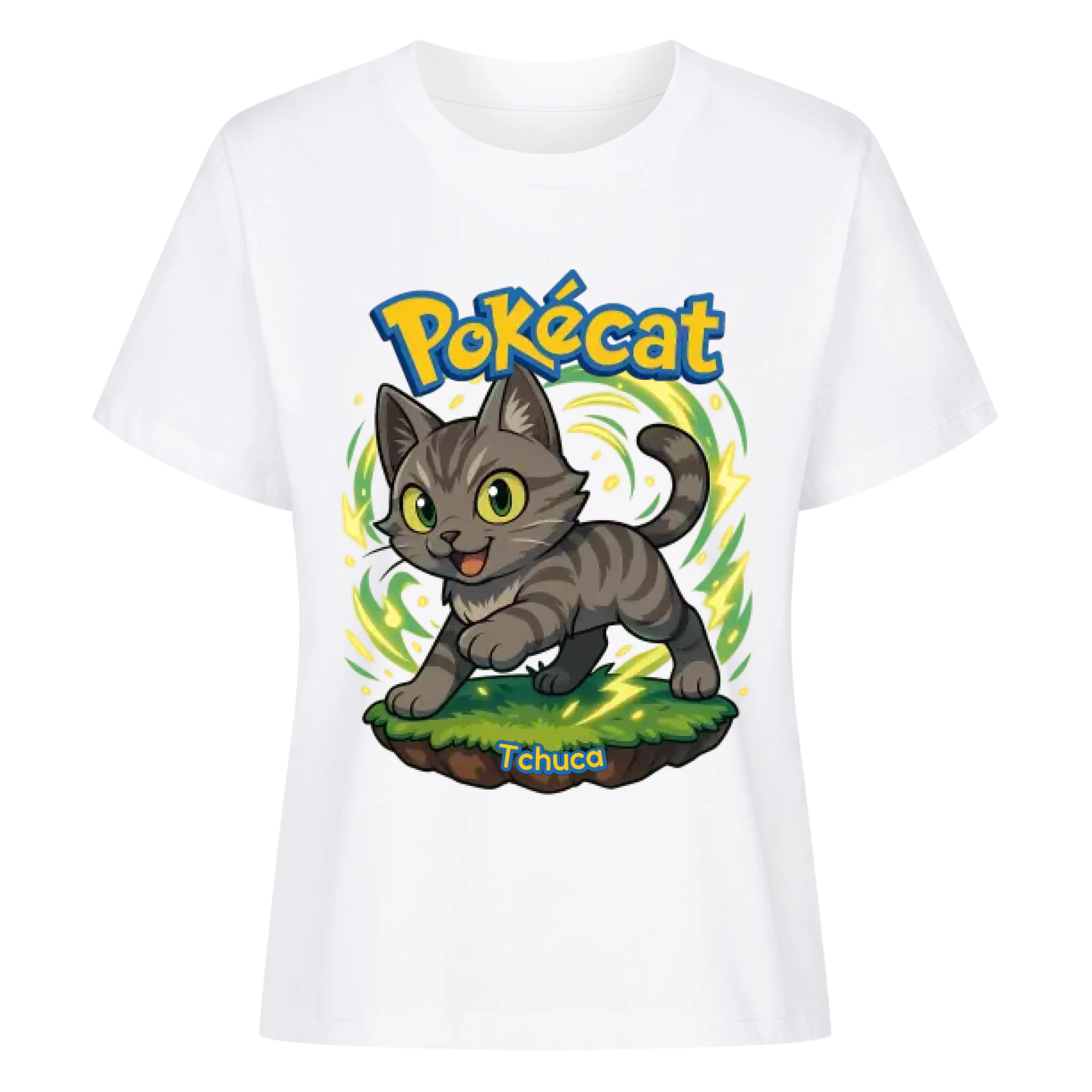 Pokécat - Individuelles Premium T-Shirt