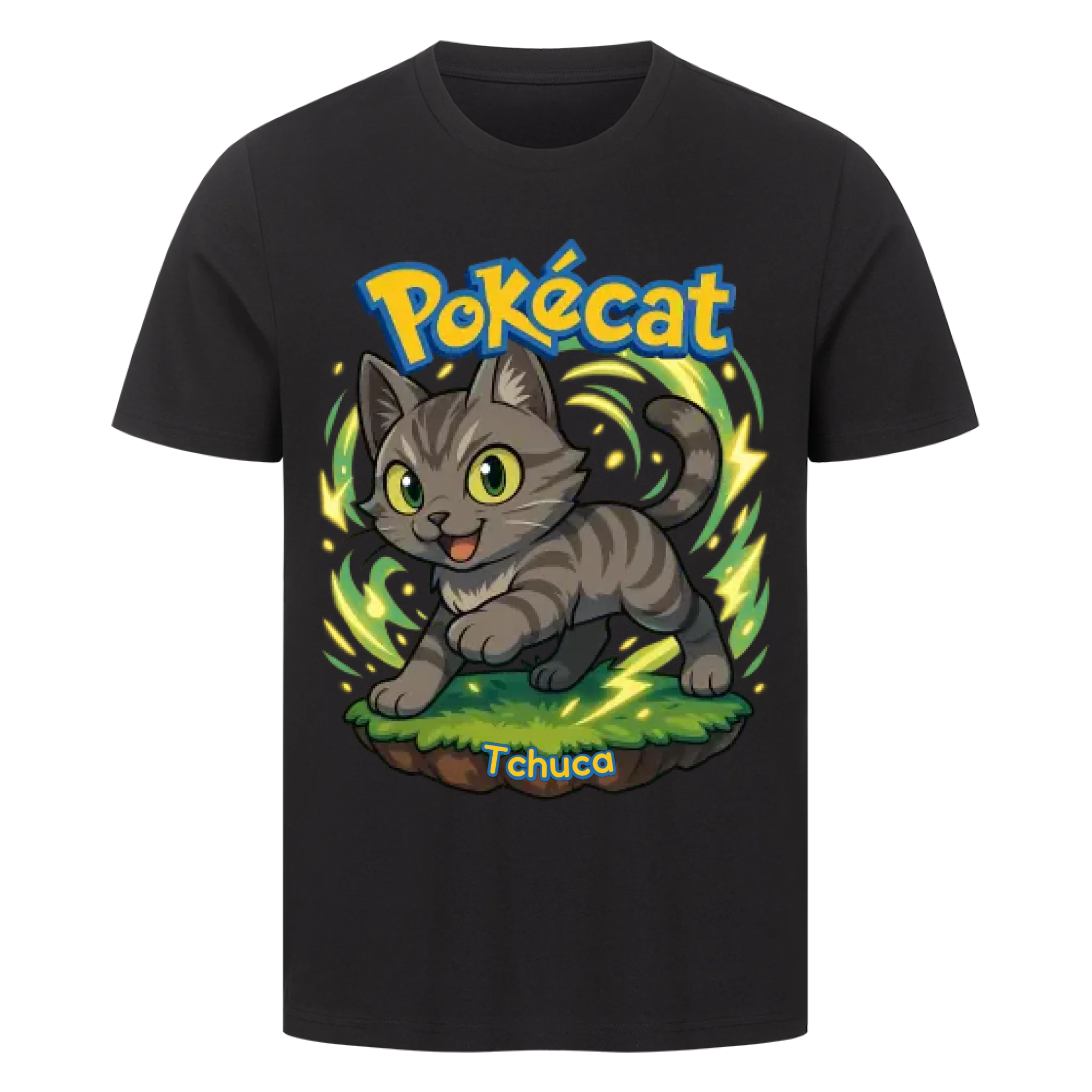 Pokécat - Individuelles Premium T-Shirt