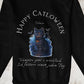 Happy Catloween Vampir Bio Sweatshirt - Eigenes Bild + Name