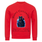 Happy Catloween Vampir Bio Sweatshirt - Eigenes Bild + Name