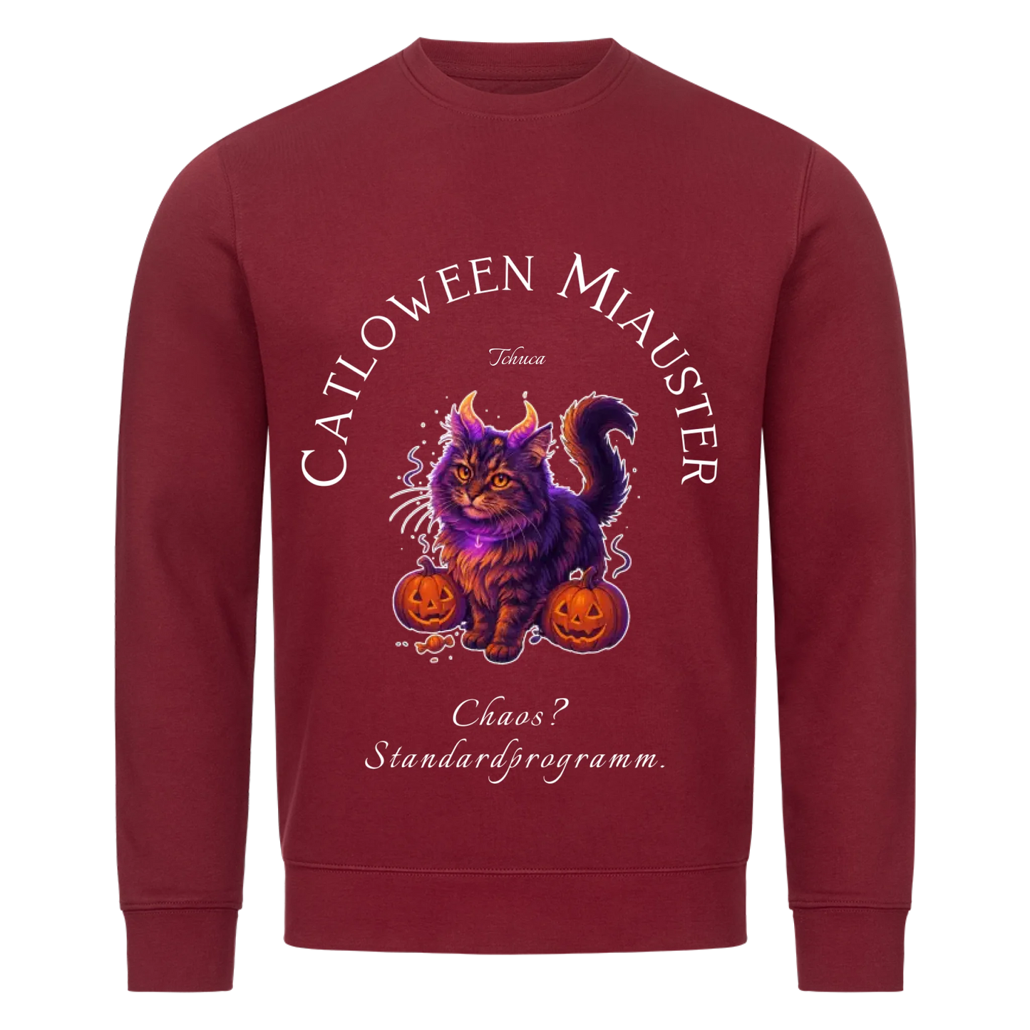 Catloween Monster Bio Sweatshirt - Eigenes Bild + Name