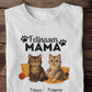 Fellnasen Mama Katze Premium T-Shirt - Eigenes Bild + Name