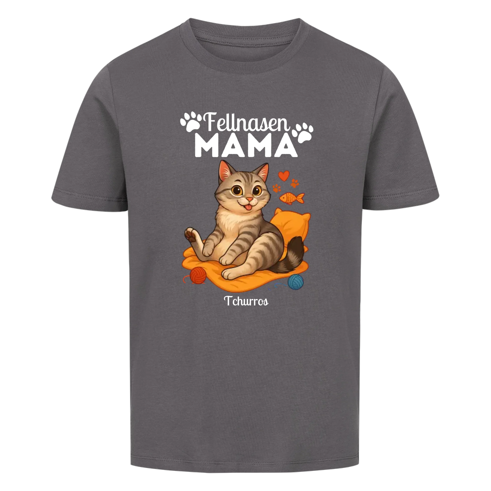 Katzen Fellnasen Mama - Individuelles Premium T-Shirt