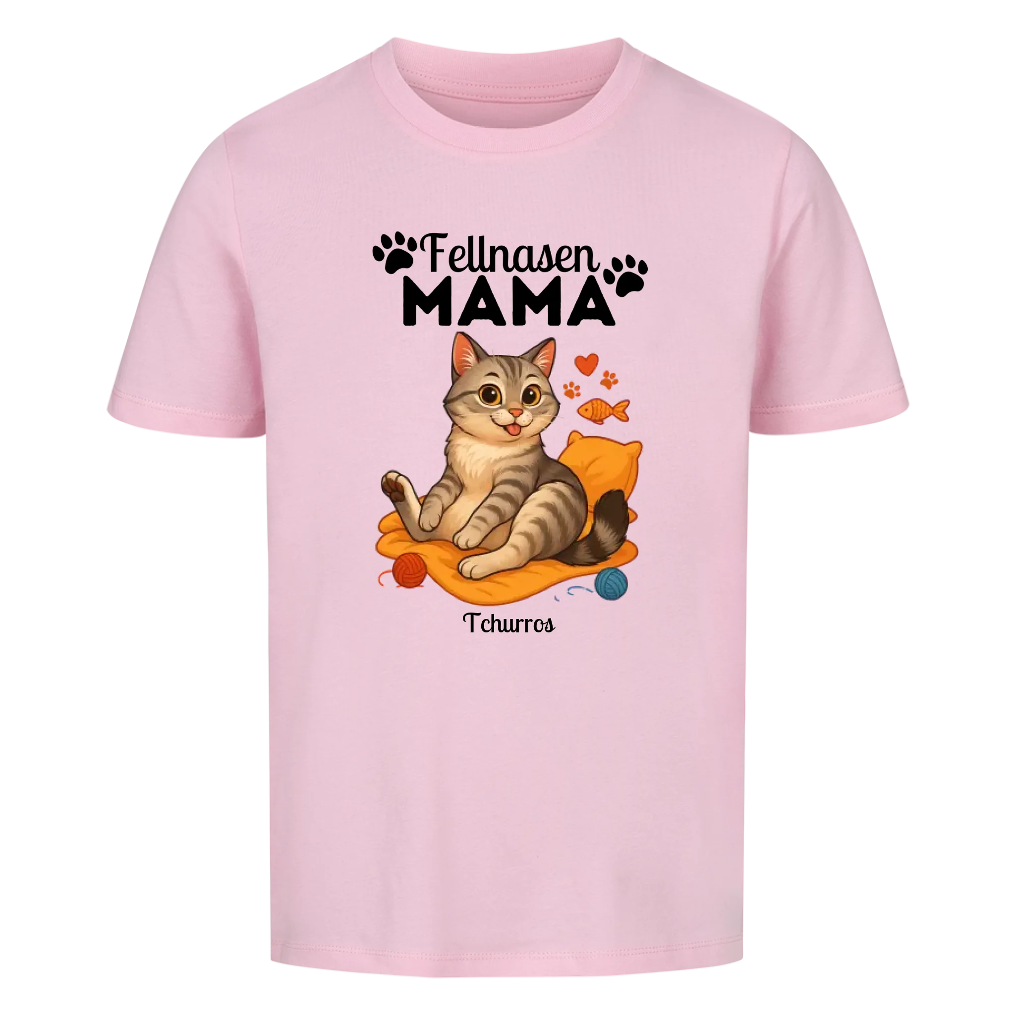Katzen Fellnasen Mama - Individuelles Premium T-Shirt