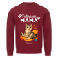 Fellnasen Mama Katze Bio Sweatshirt - Eigenes Bild + Name