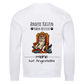 Deine Katze auf Thron Bio Sweatshirt - Eigenes Bild