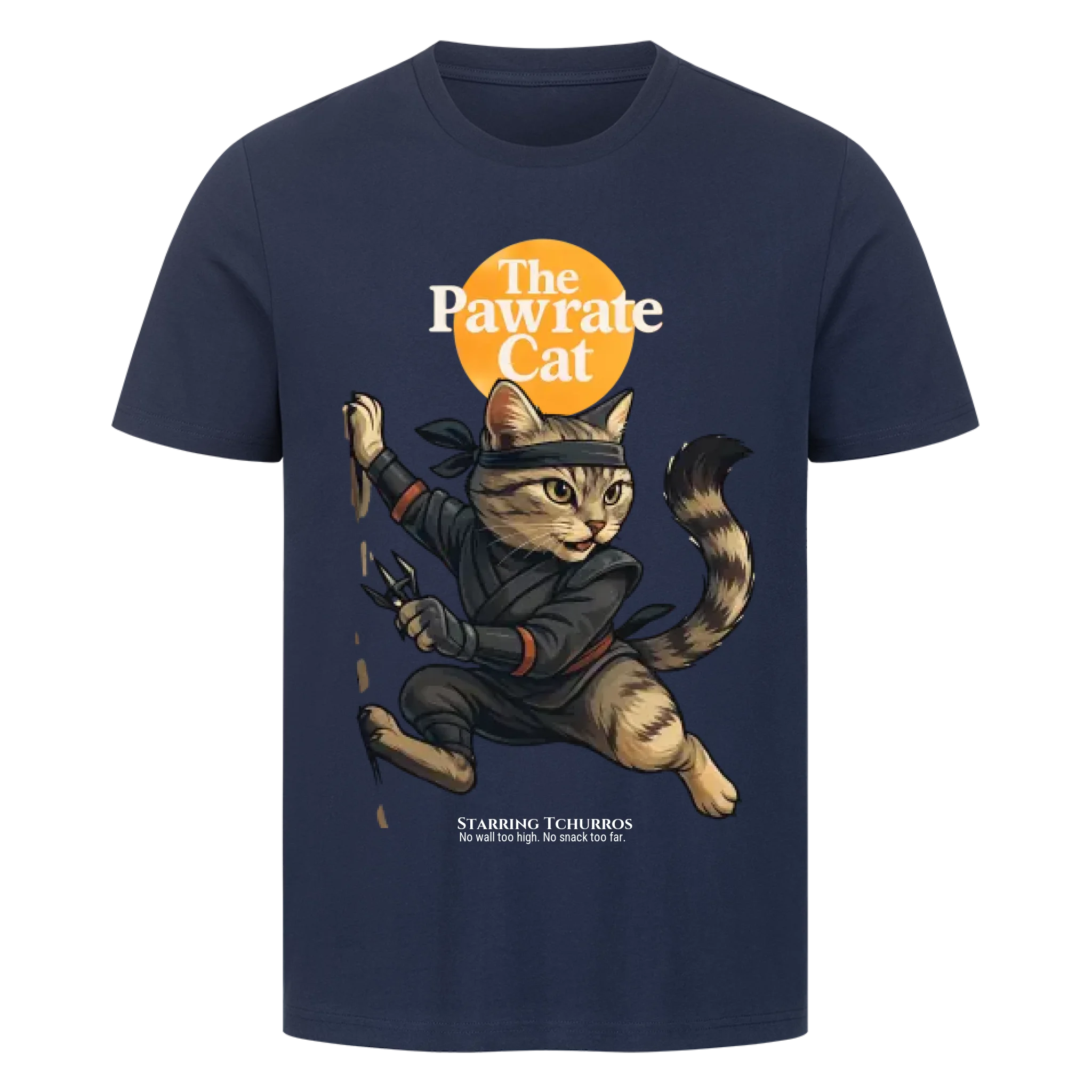 The Pawrate Cat - Individuelles Premium T-Shirt