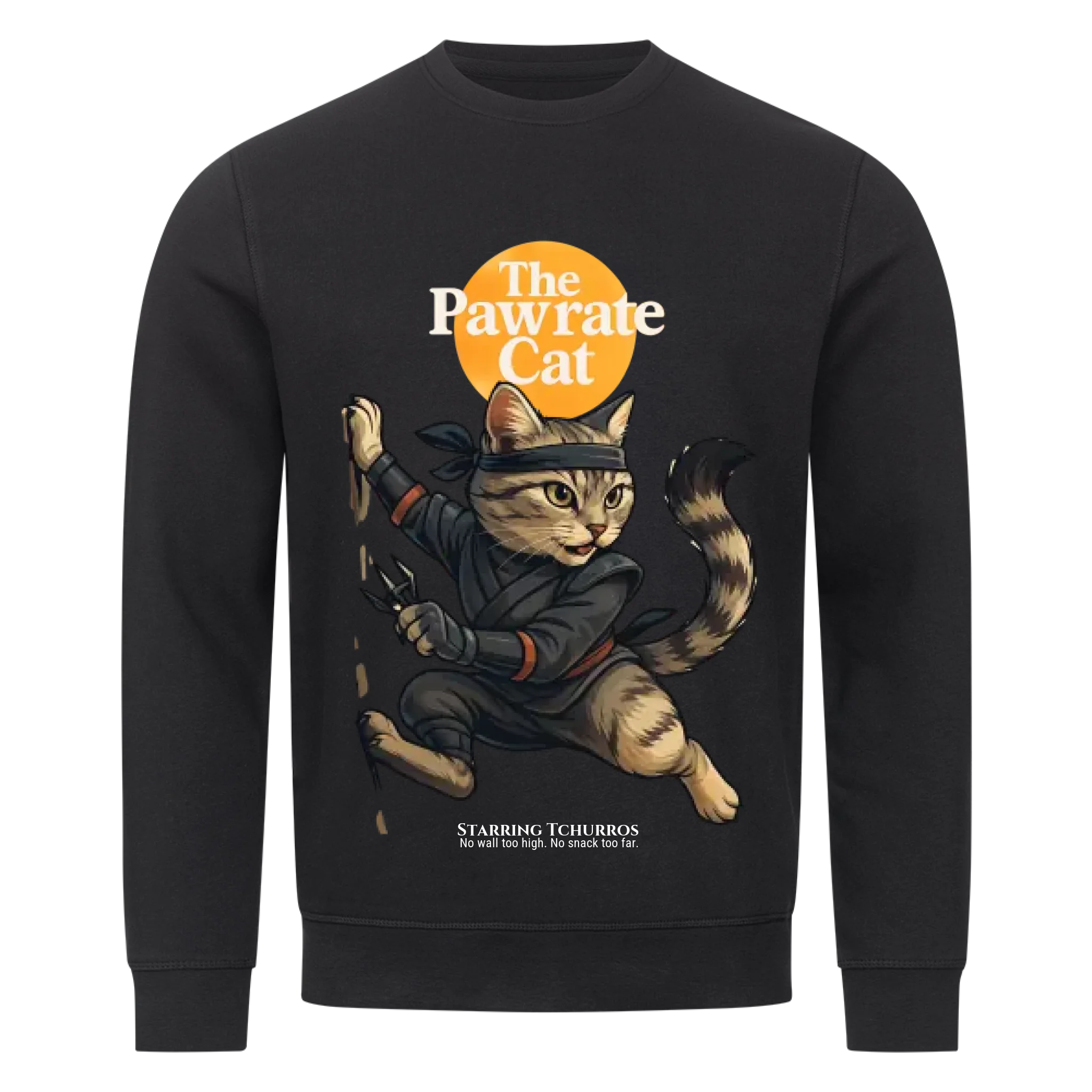 The Pawrate Cat - Individuelles Premium Sweatshirt (Unisex)