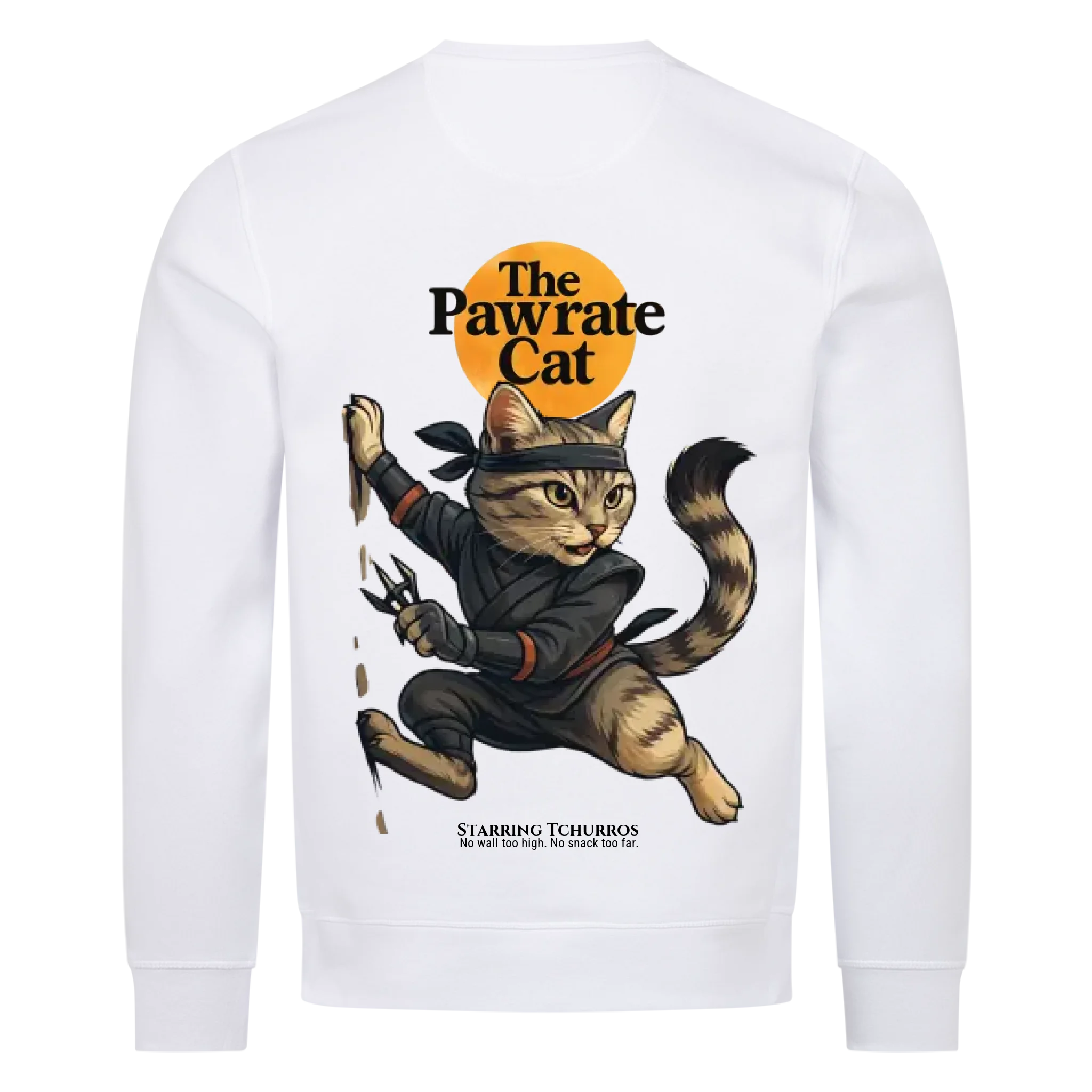 The Pawrate Cat - Individuelles Premium Sweatshirt (Unisex)
