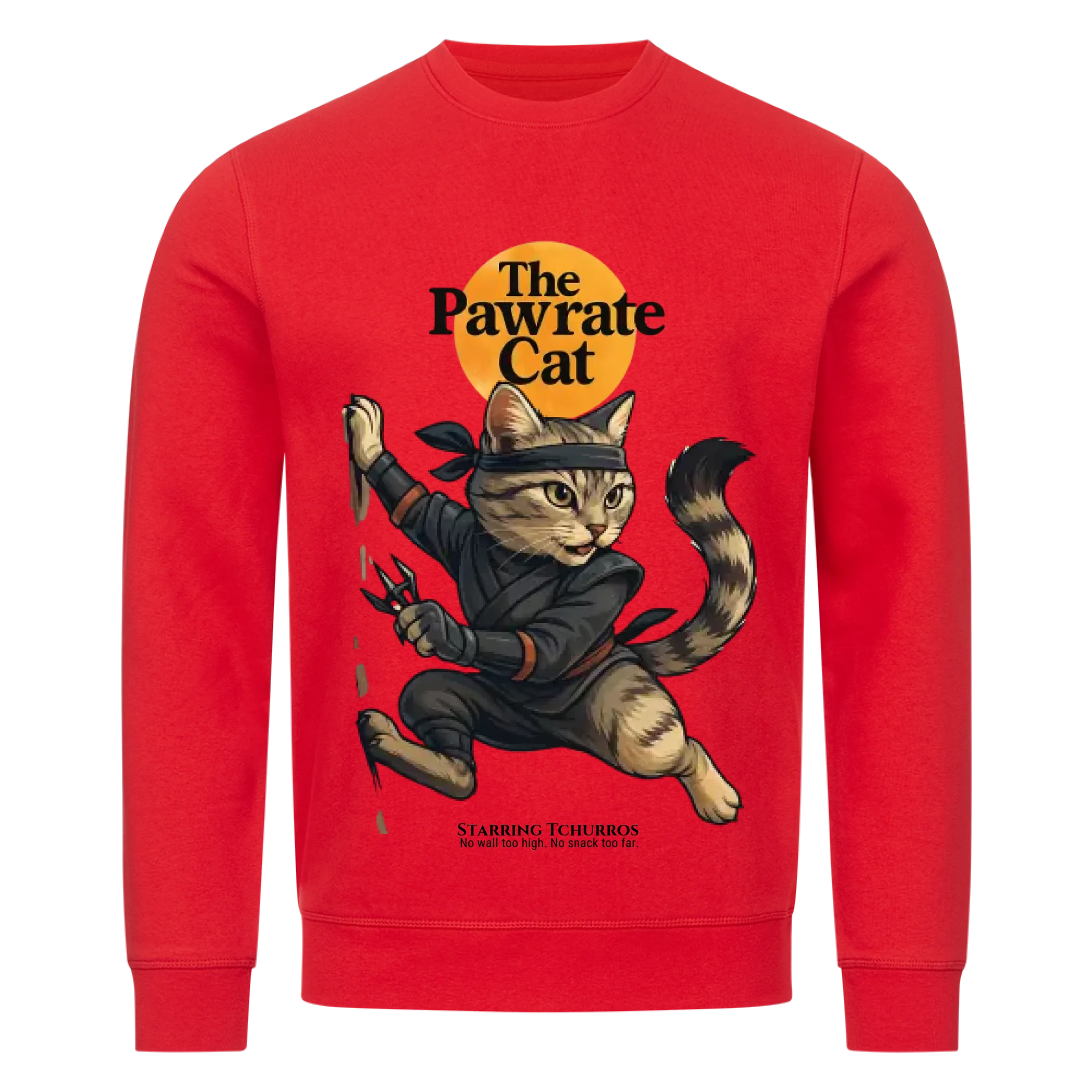 The Pawrate Cat - Individuelles Premium Sweatshirt (Unisex)
