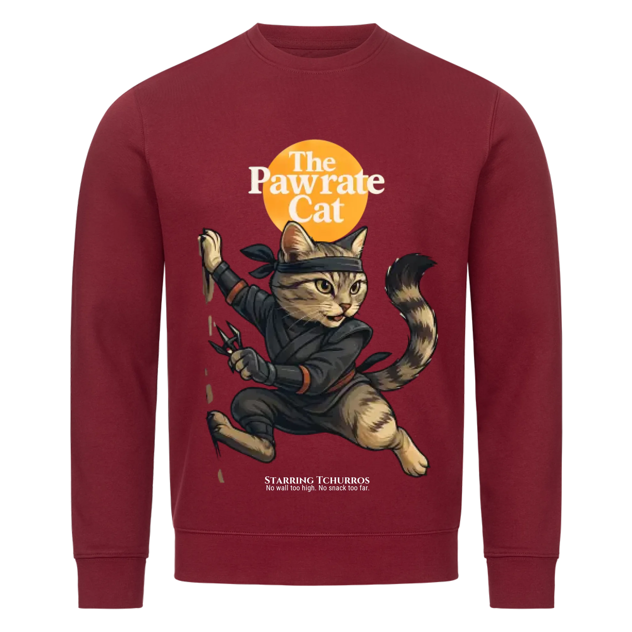 The Pawrate Cat - Individuelles Premium Sweatshirt (Unisex)