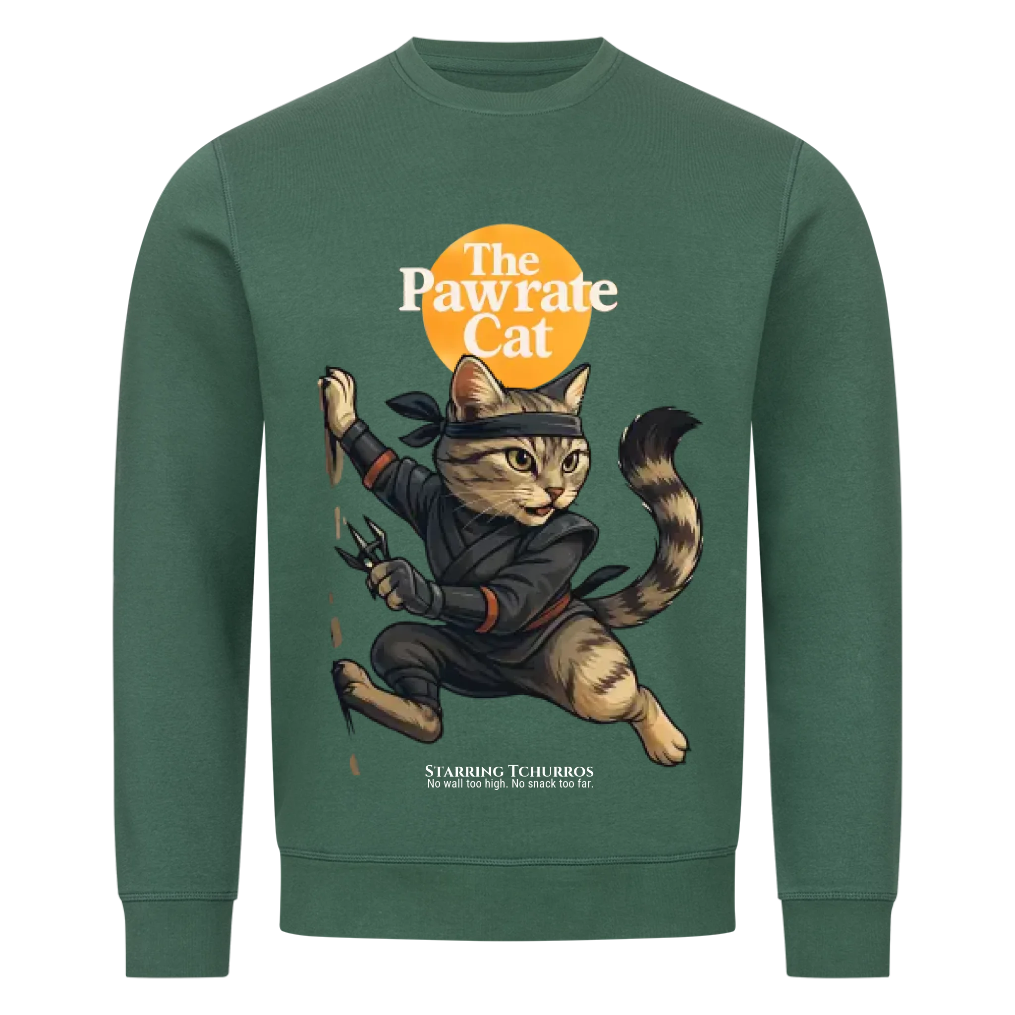 The Pawrate Cat - Individuelles Premium Sweatshirt (Unisex)