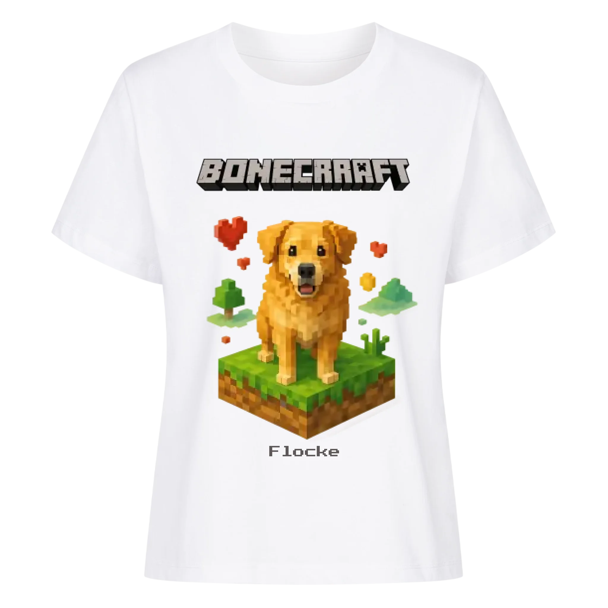 Bonecraft - Hunde - Individuelles Premium T-Shirt