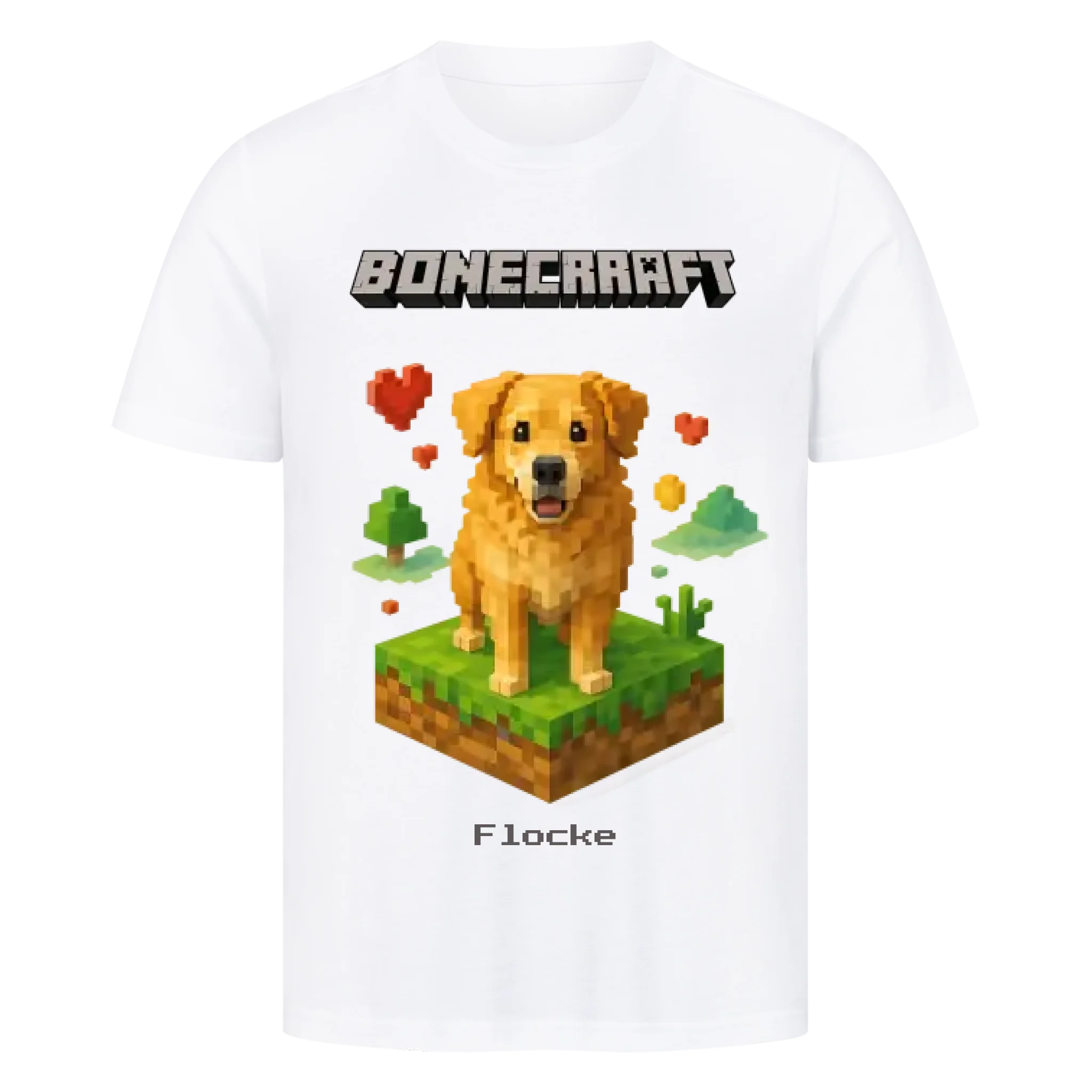 Bonecraft - Hunde - Individuelles Premium T-Shirt