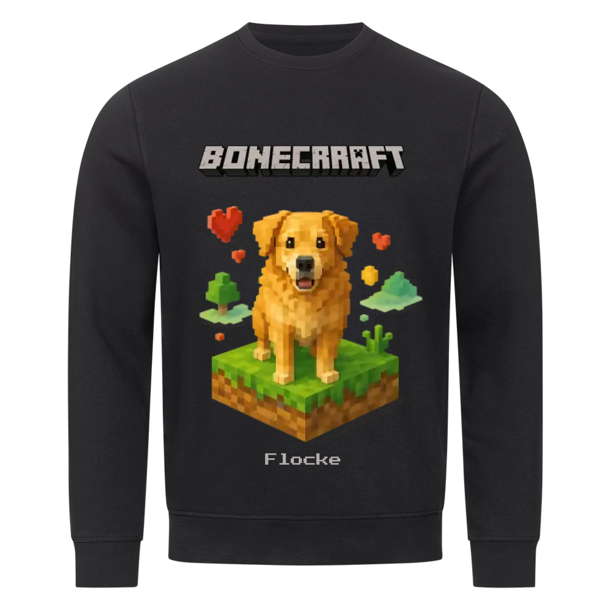 Bonecraft - Hunde - Individuelles Premium Sweatshirt (Unisex)