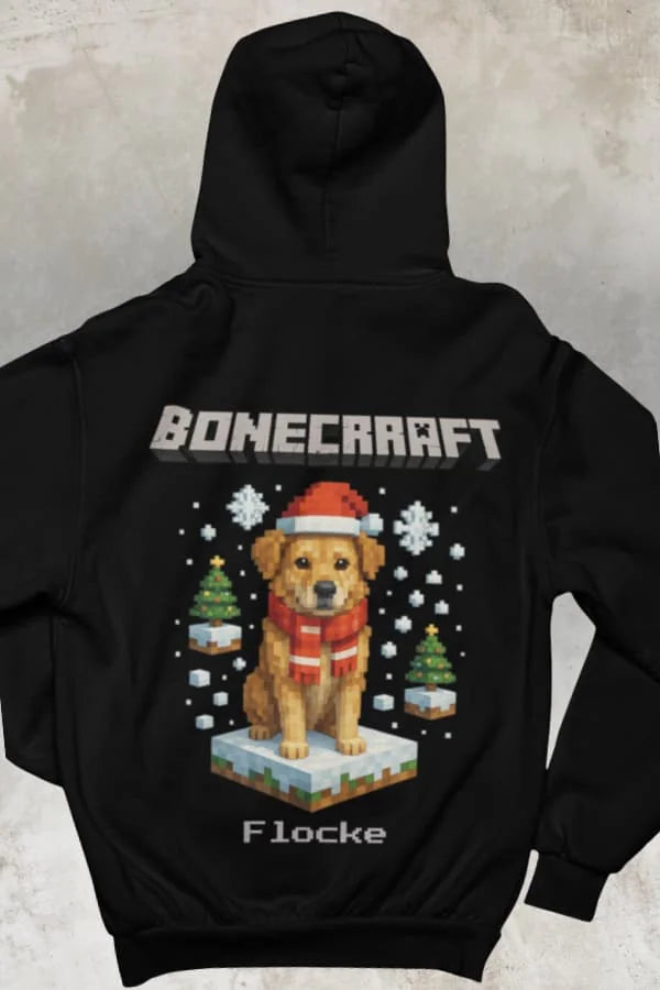 Bonecraft Winter Edition - Hunde - Individuelles Premium Hoodie (Unisex)