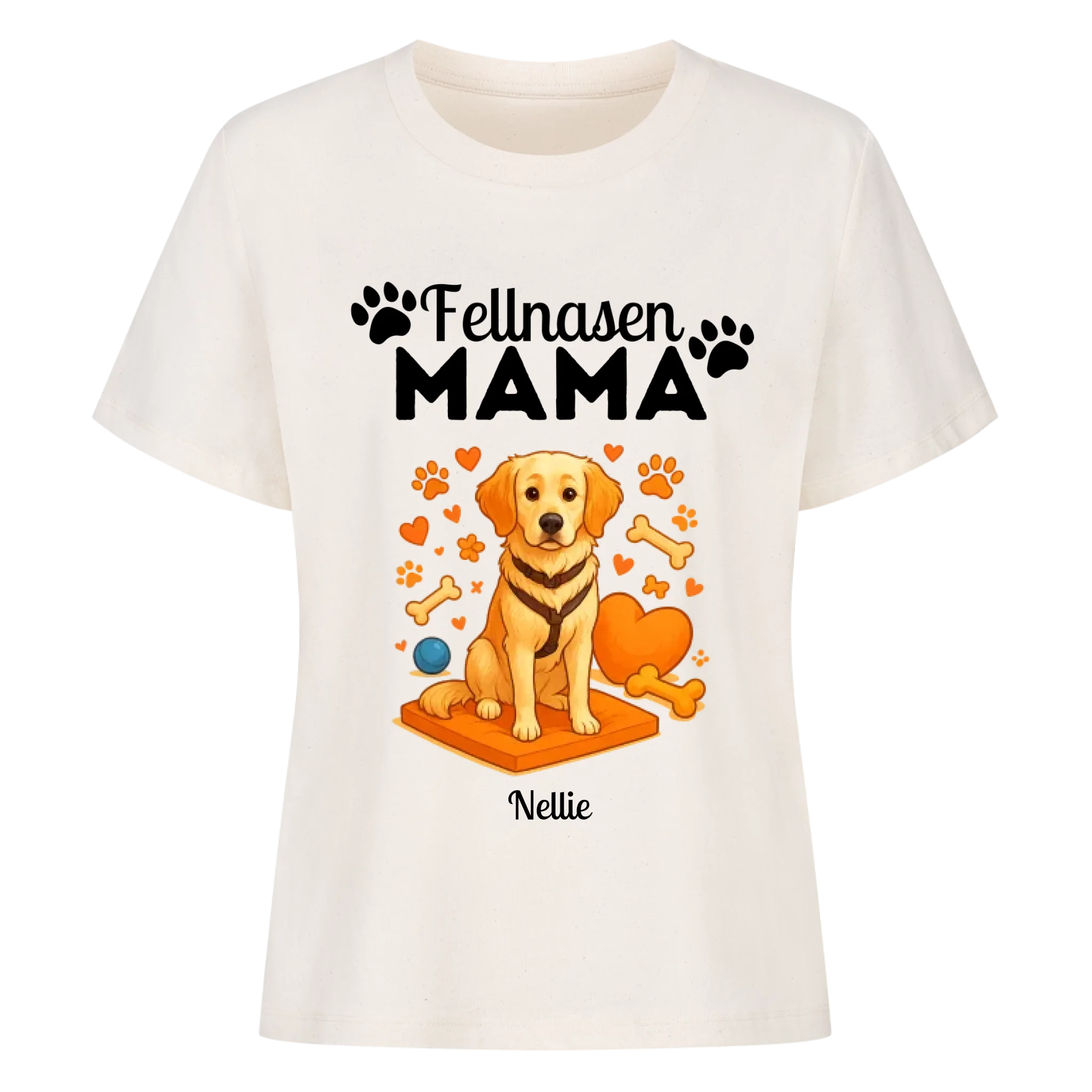 Hunde Fellnasen Mama - Individuelles Premium T-Shirt