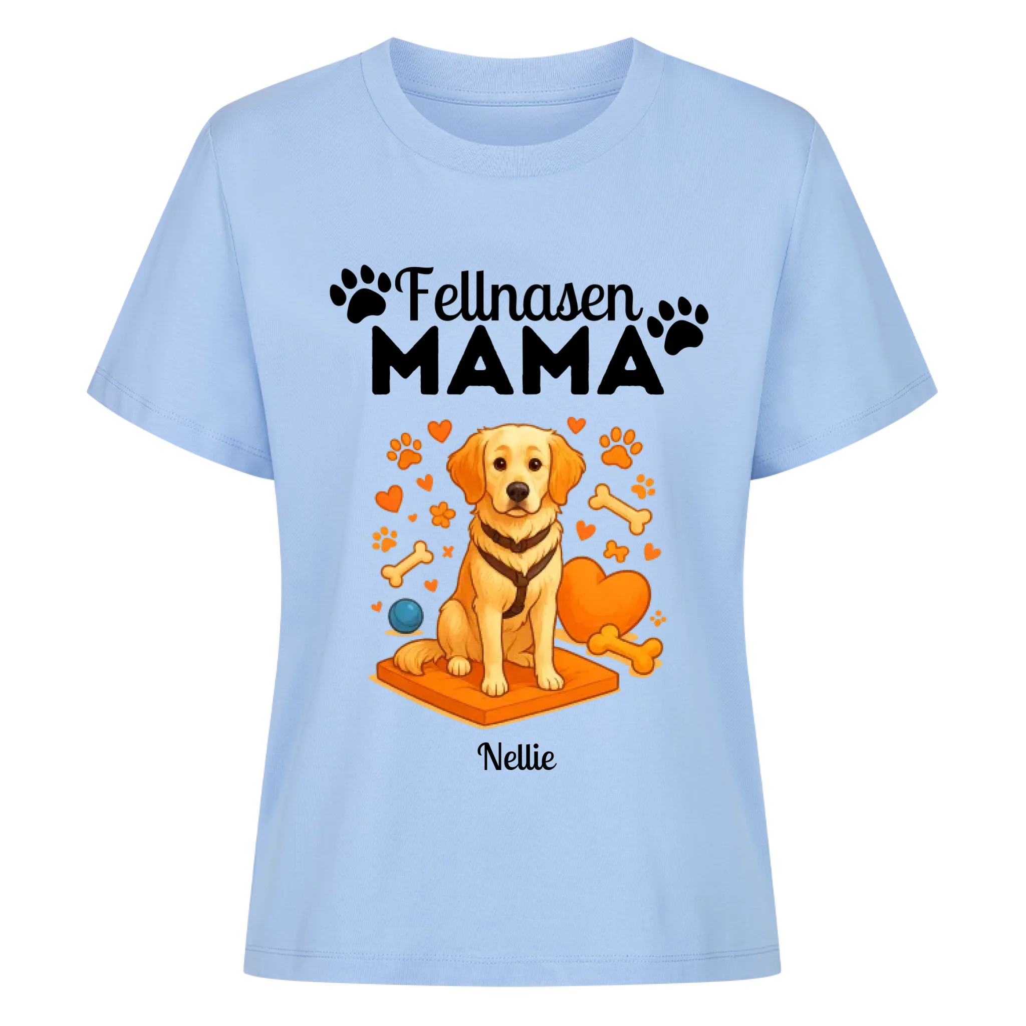 Hunde Fellnasen Mama - Individuelles Premium T-Shirt