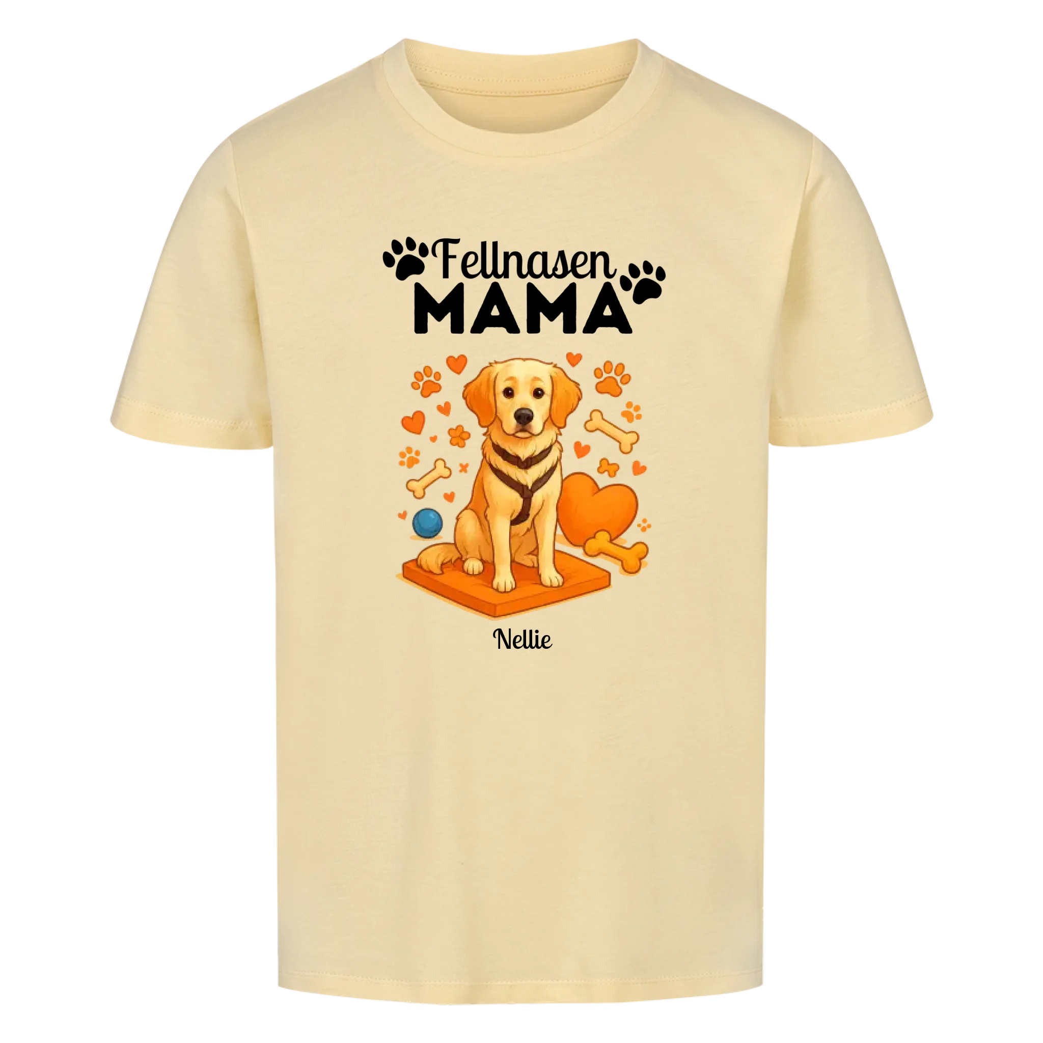 Hunde Fellnasen Mama - Individuelles Premium T-Shirt