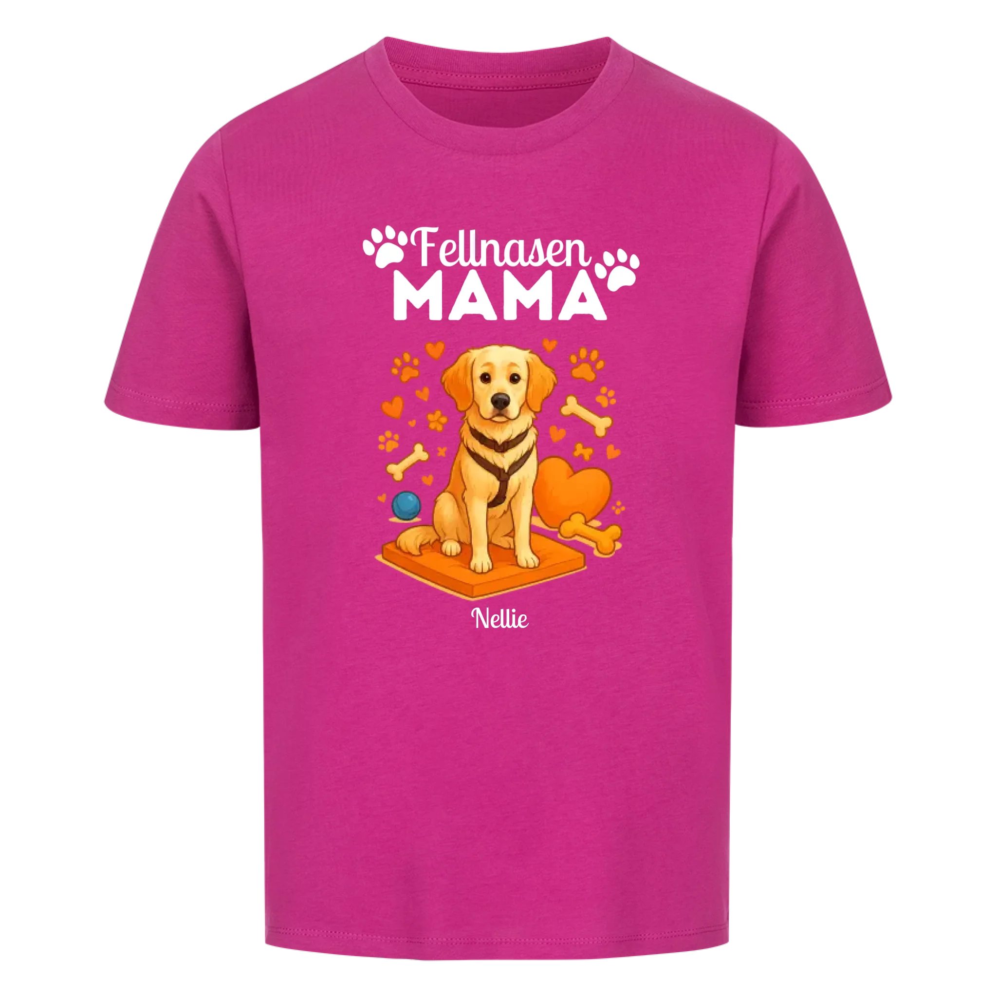 Hunde Fellnasen Mama - Individuelles Premium T-Shirt