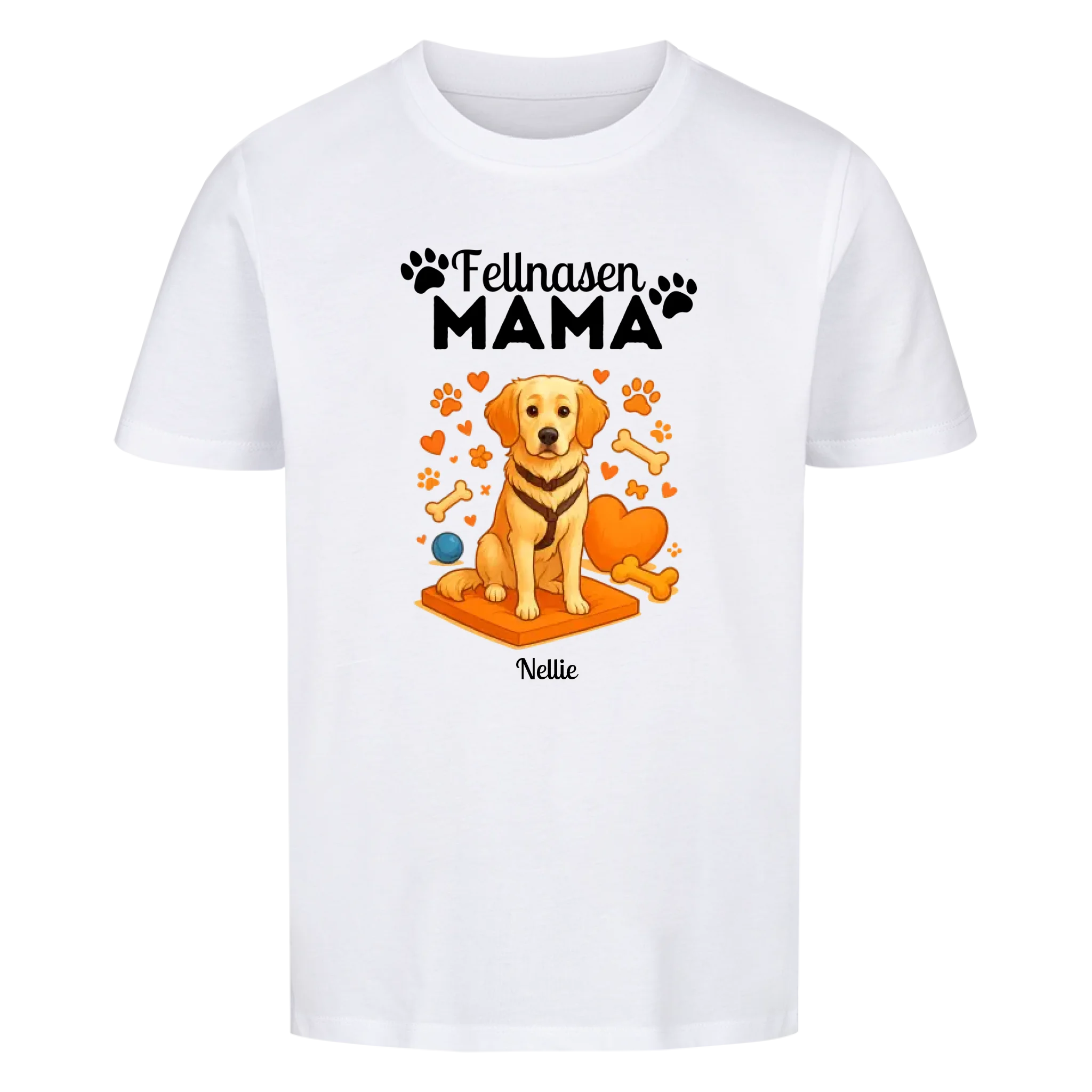 Hunde Fellnasen Mama - Individuelles Premium T-Shirt