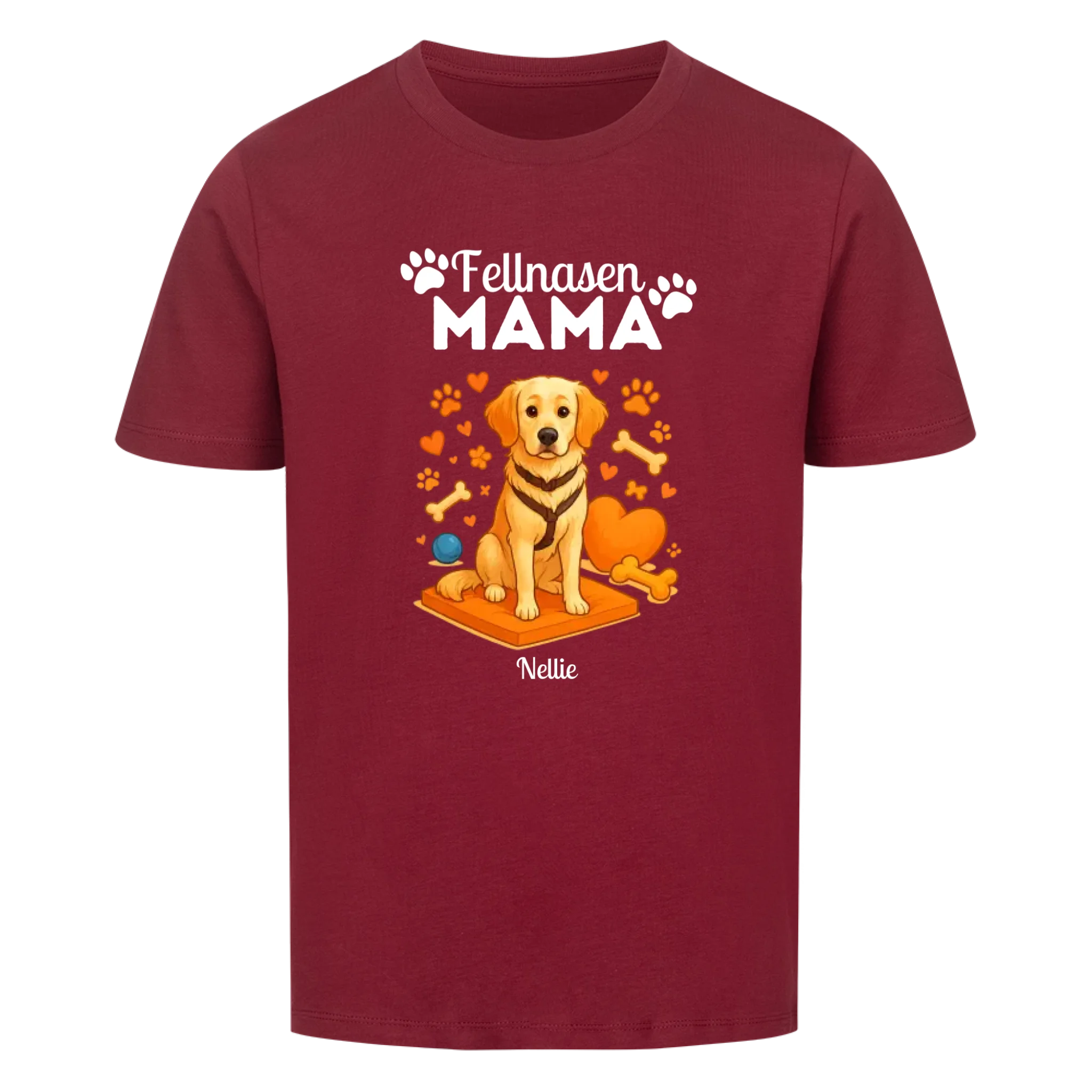 Hunde Fellnasen Mama - Individuelles Premium T-Shirt