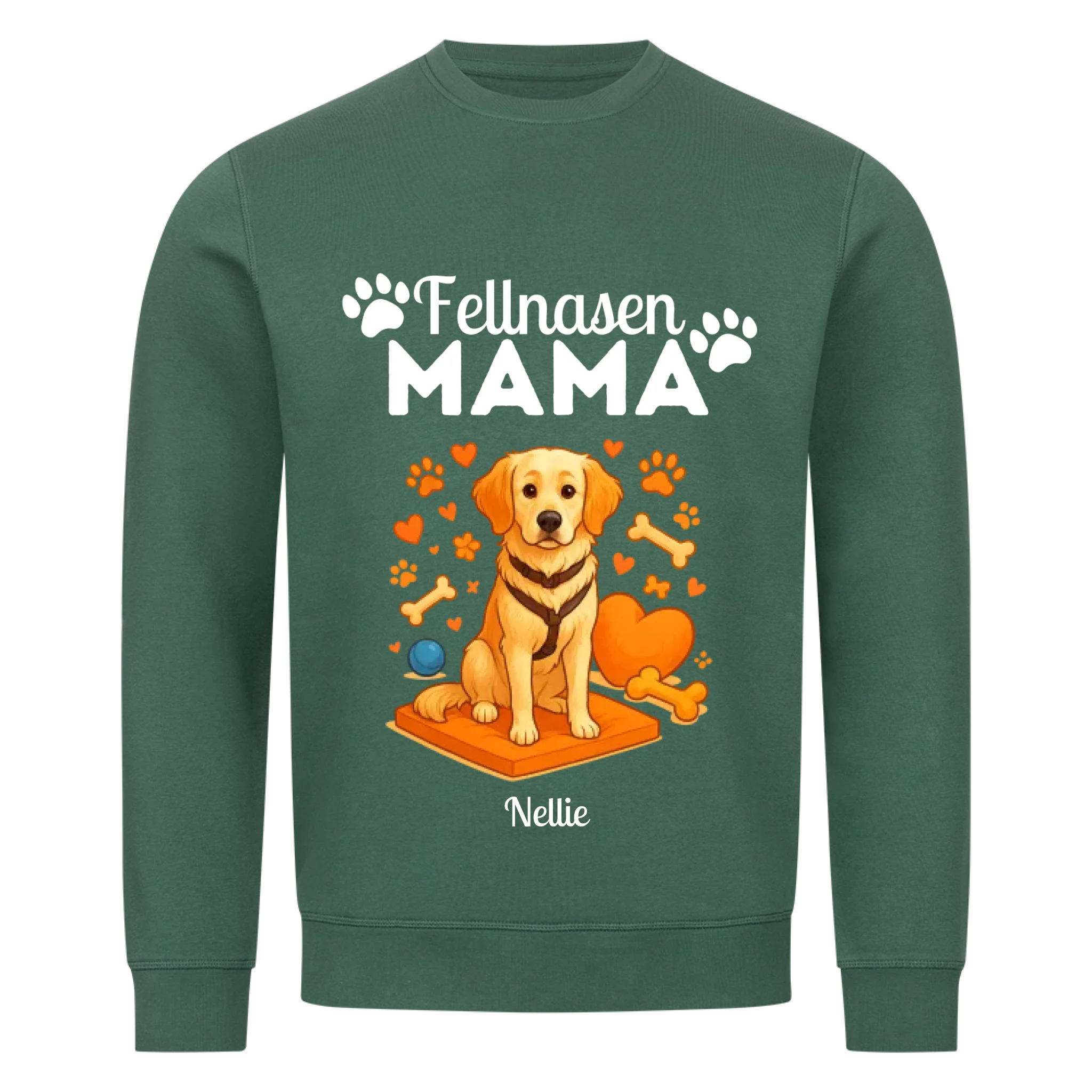 Hunde Fellnasen Mama - Individuelles Premium Sweatshirt