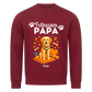 Fellnasen Papa Hund Premium Sweatshirt  - Eigenes Bild + Name