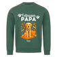 Fellnasen Papa Hund Premium Sweatshirt  - Eigenes Bild + Name