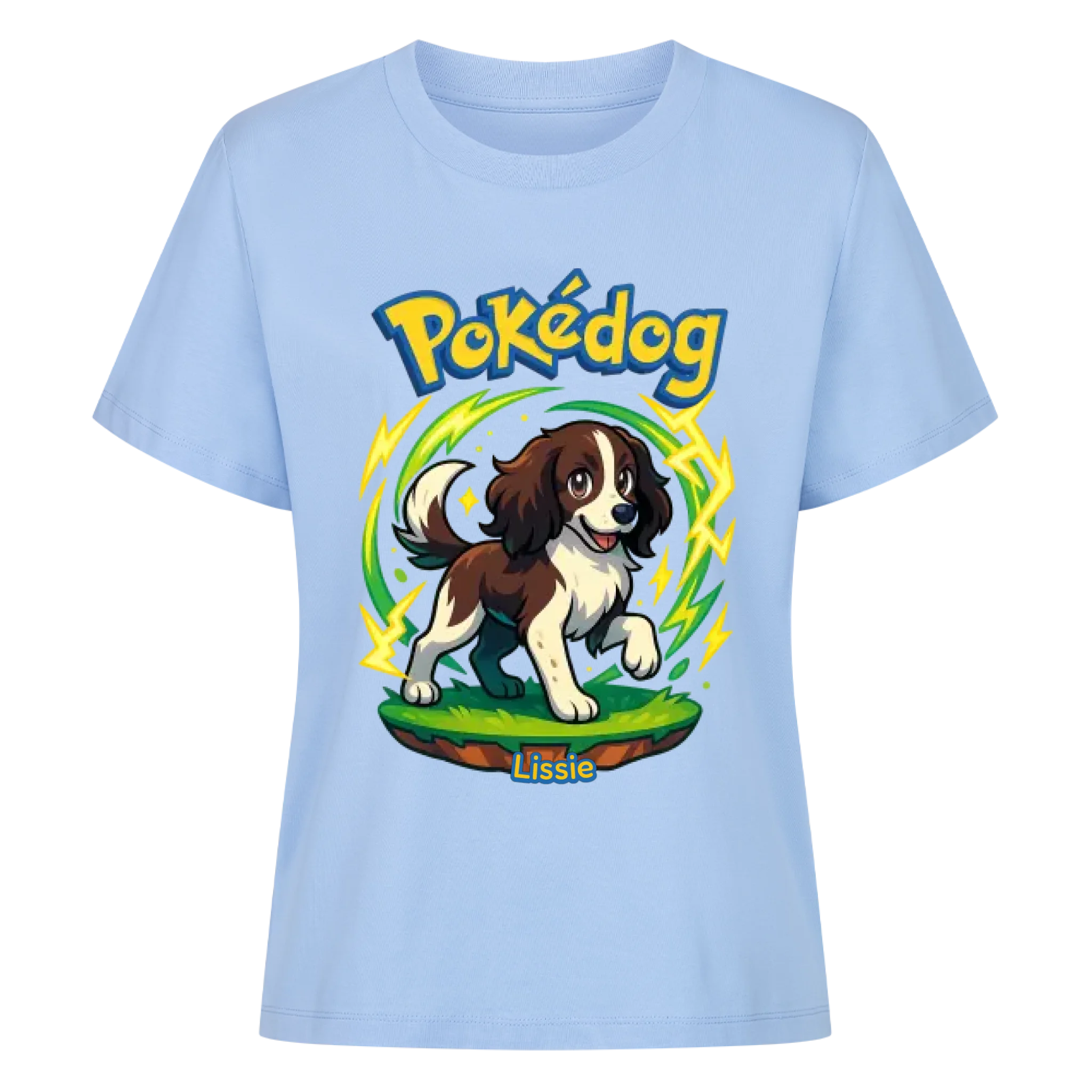 Pokédog - Individuelles Premium T-Shirt