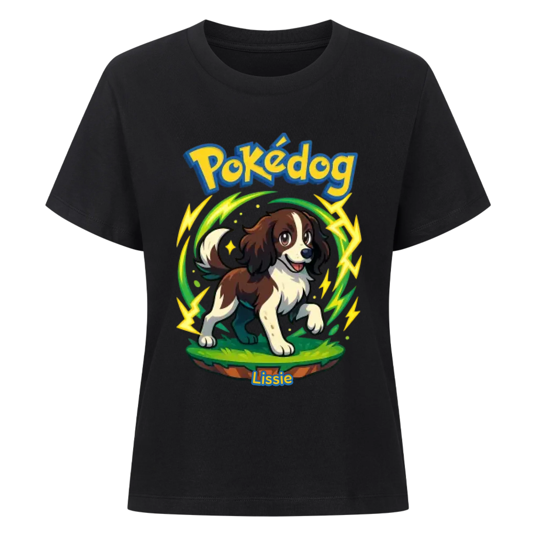 Pokédog - Individuelles Premium T-Shirt