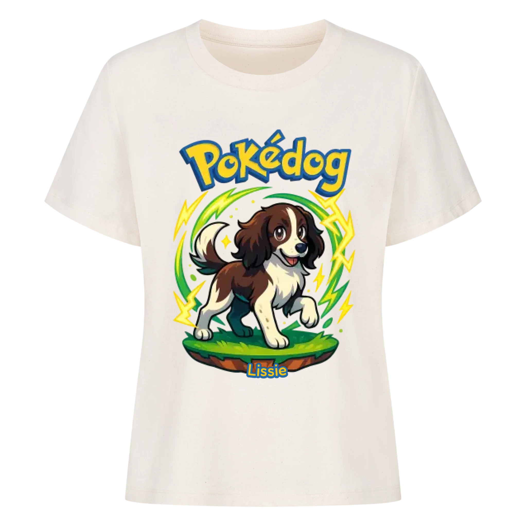 Pokédog - Individuelles Premium T-Shirt