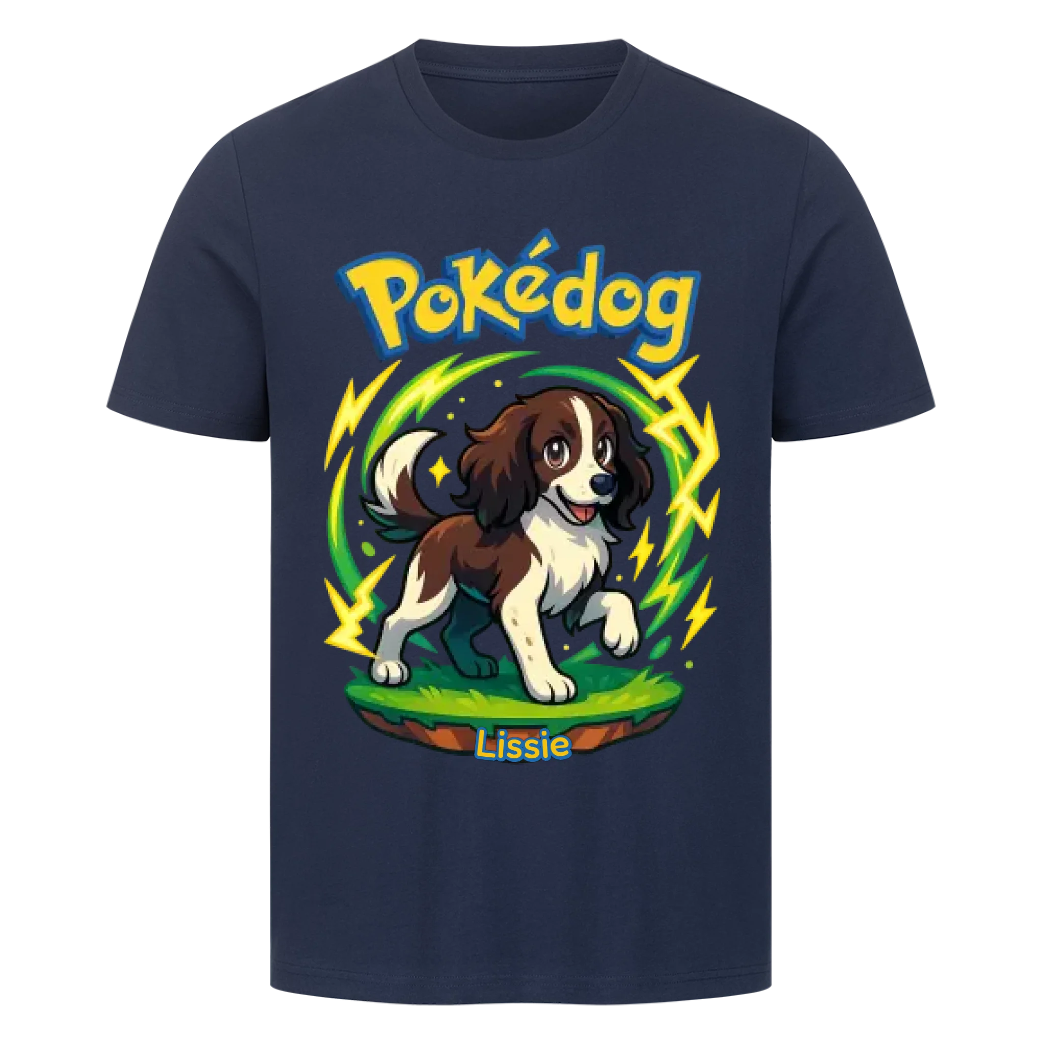 Pokédog - Individuelles Premium T-Shirt