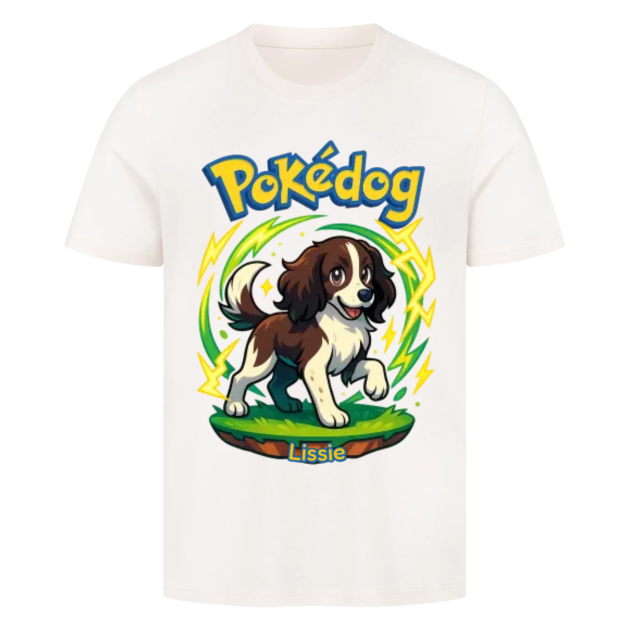 Pokédog - Individuelles Premium T-Shirt
