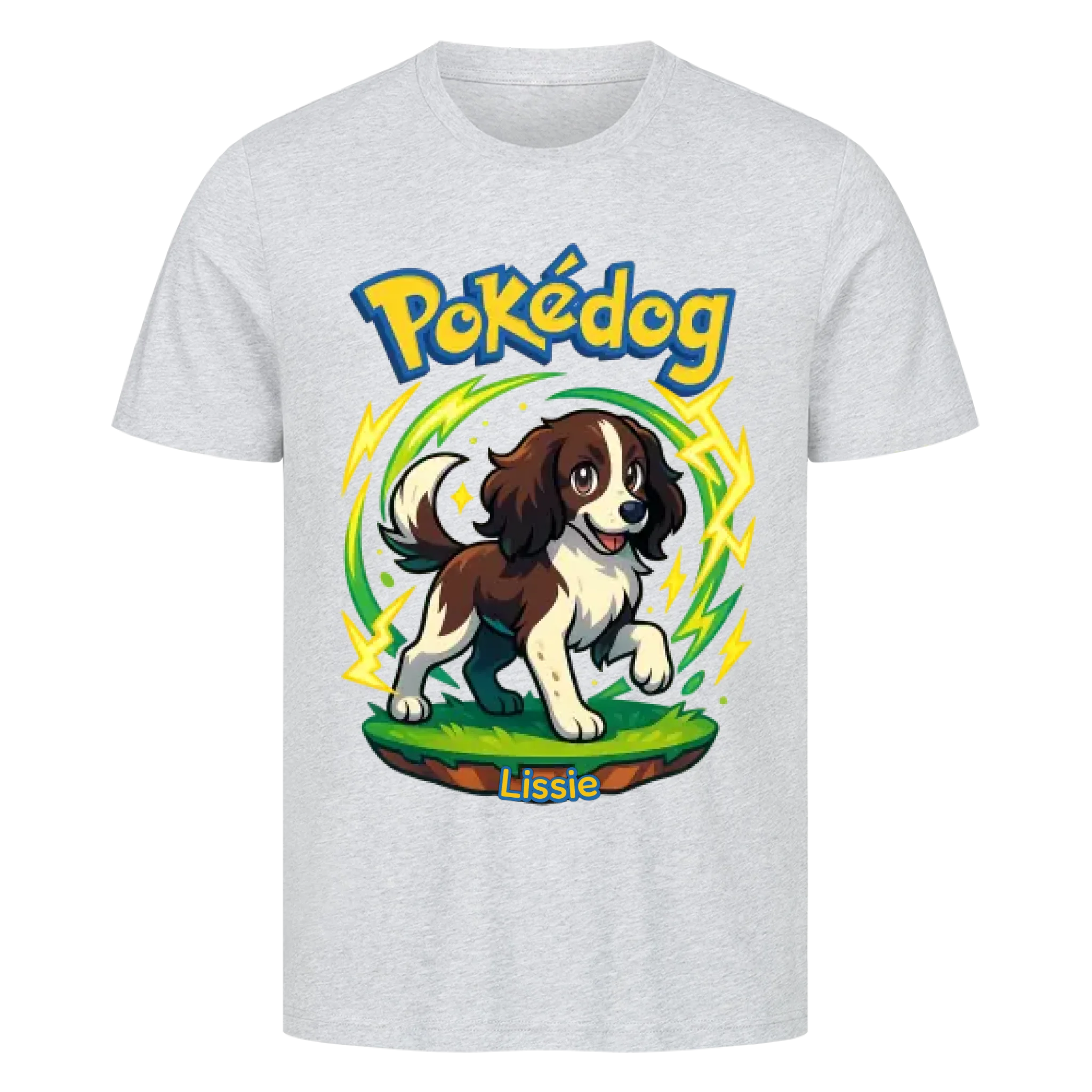 Pokédog - Individuelles Premium T-Shirt