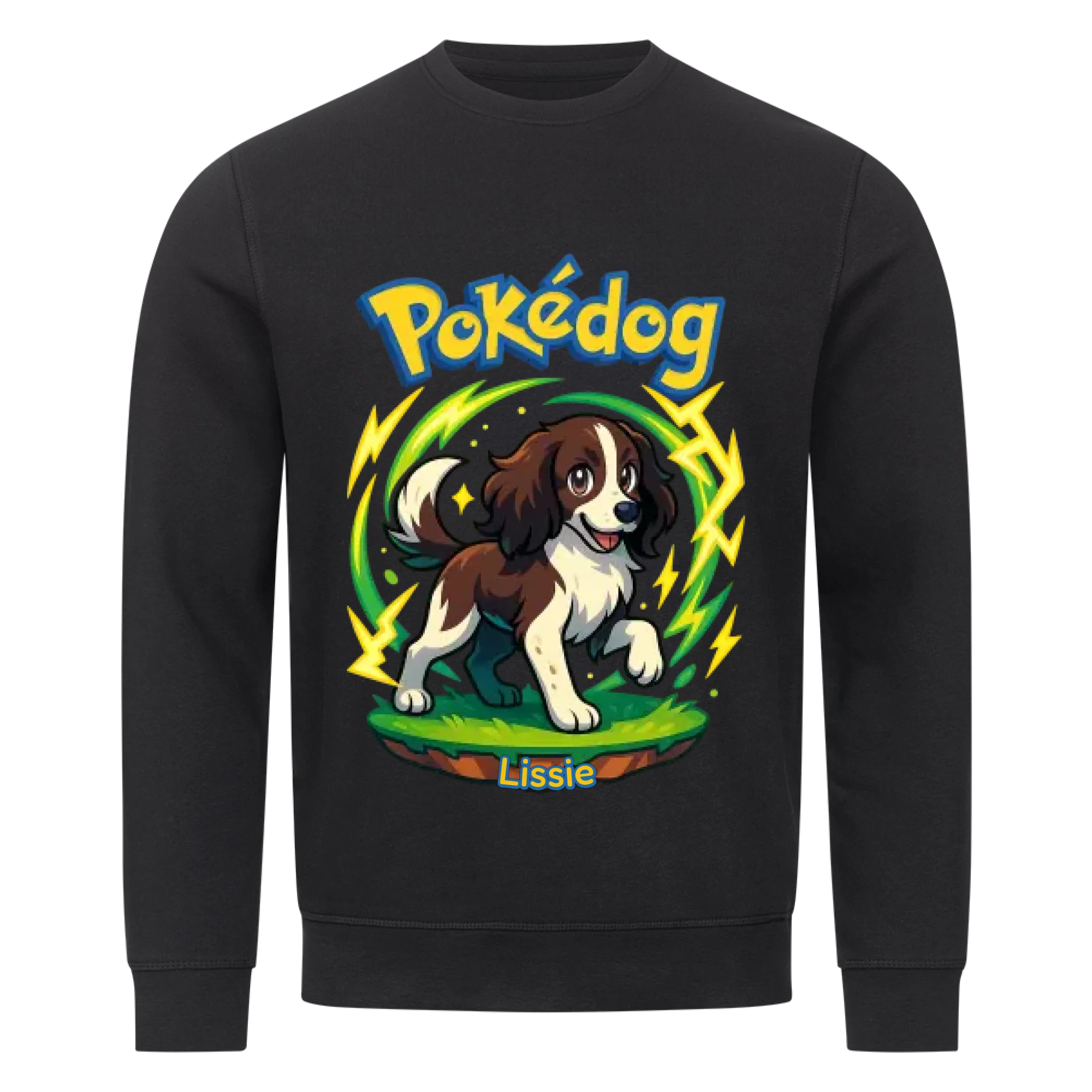 Pokédog - Hunde - Individuelles Premium Sweatshirt (Unisex)