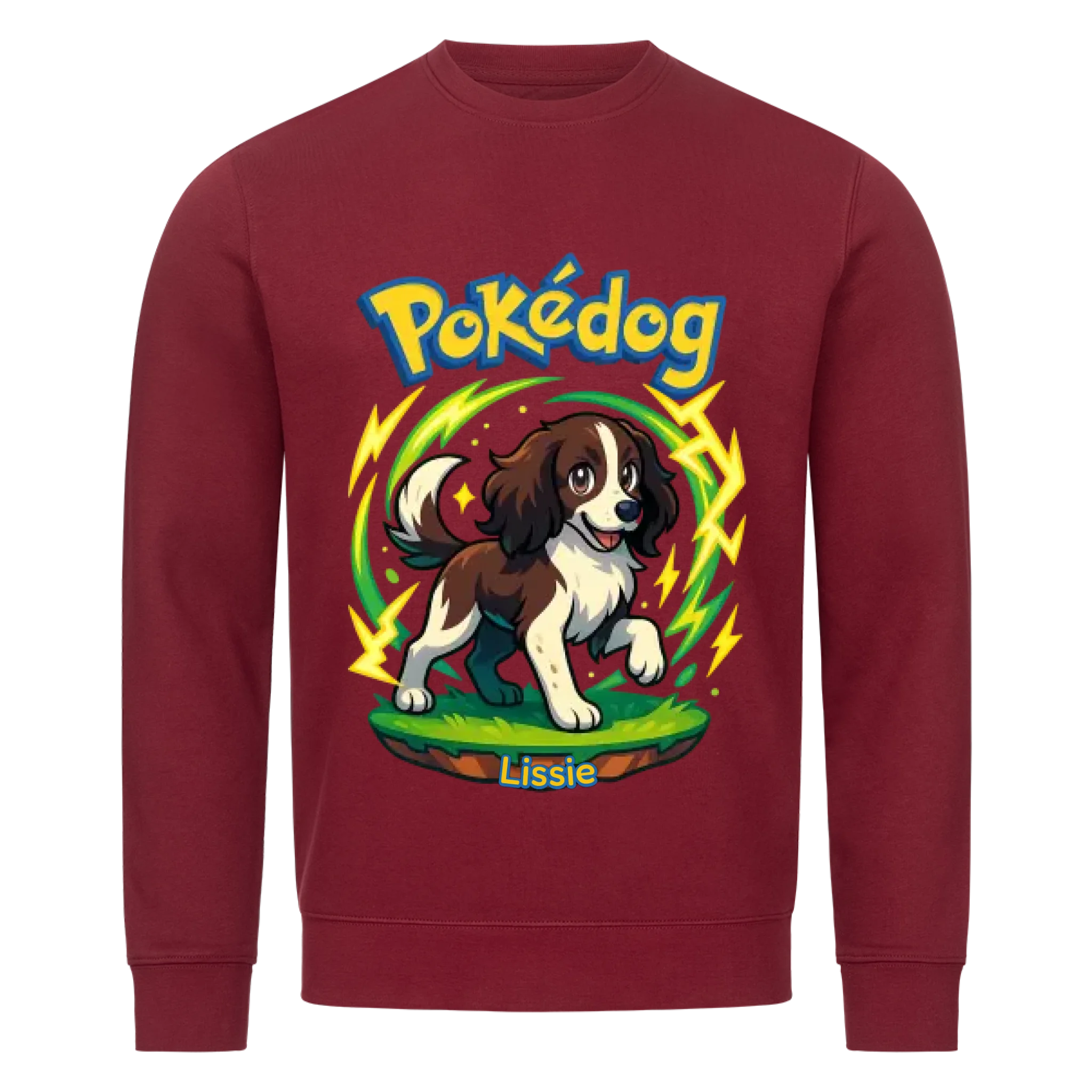 Pokédog - Hunde - Individuelles Premium Sweatshirt (Unisex)