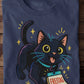 Cat Mood Freitag T-Shirt - Eigenes Bild